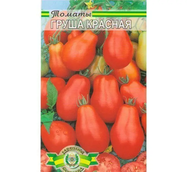 Описание сорта томата Груша розовая, отзывы, фото