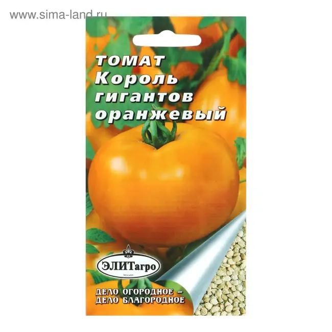 Описание и характеристика томата Оранжевый гигант, отзывы, фото