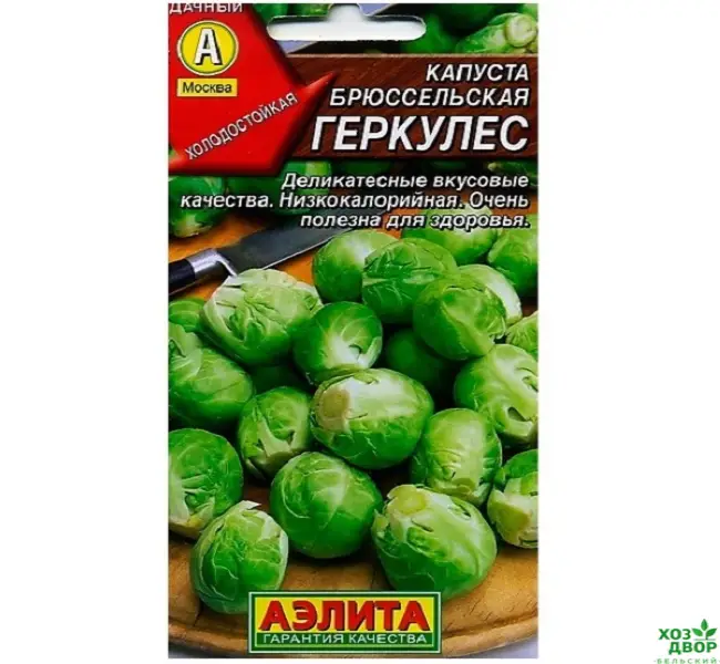 Капуста брюссельская: Розелла, Геркулес, Сапфир, Касио; названия и описания ранних и поздних сортов, а также фото этих видов Русский фермер